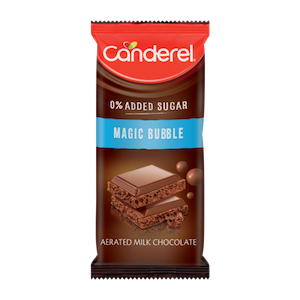 CANDEREL CHOCOLATE BUBBLE SLAB (74g)