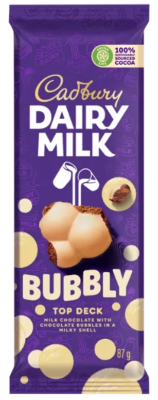 Cadbury Dairy Milk Bubbly Top Deck (87g)
