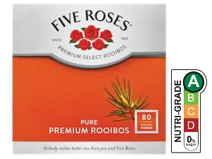 Five Roses Premium Pure Rooibos Select Tagless Teabags (1 x 80's)
