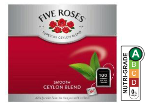 Five Roses Smooth Ceylon Blend Tagged Teabags (1 x 100)