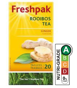 Freshpak Ginger Rooibos Teabags 20's (40g)