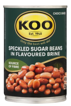 KOO Speckled Sugar Beans (410g)