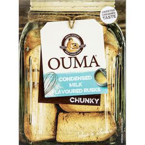 Ouma Chunky Condensed Milk Flavoured Rusks (500g)