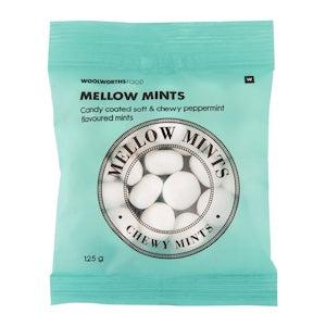 Woolworths Mellow Mints Peppermint (125g)