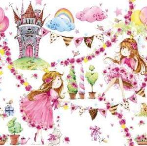 Fairy Tale Princess 20 Napkins (33 x 33cm)