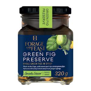 Forage and Feast Green Fig Preserve (320g)
