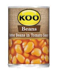 KOO Butter Beans In Tomato Sauce (420g)