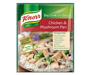 Knorr Cook In Sauce Chicken & Mushroom Pan (58g)