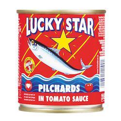 Lucky Star Pilchards in Tomato Sauce (215g)