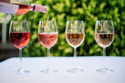 Pink Wine Production is a serious business
