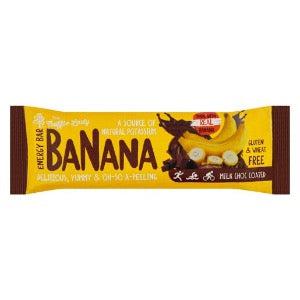 Banana Energy Milk Chocolate Coated Bar (40g)