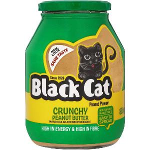 Black Cat Crunchy Peanut Butter (400g)