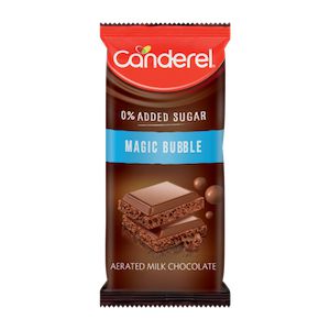 CANDEREL CHOCOLATE BUBBLE SLAB (74g)