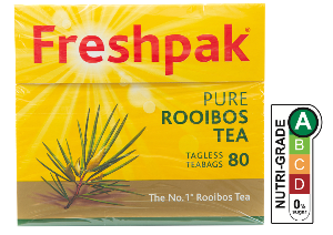 Freshpak Rooibos Teabags Tagless 80's (200g)