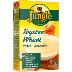 Jungle Taystee Wheat Semolina Porridge 1kg - Best Before: 01 Jan 2026