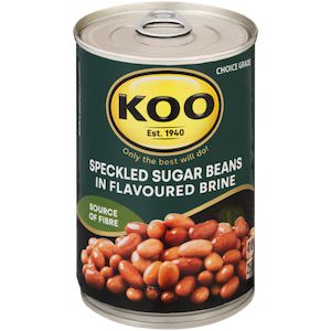 KOO Speckled Sugar Beans (410g)