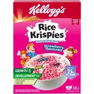 Kellogg's Strawberry Pops Cereal (340g)