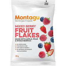 Montagu Mixed Berry Fruit Flakes (40g)