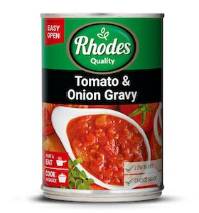 Rhodes Tomato & Onion Gravy (410g) - Best Before: 18 Mar 2026