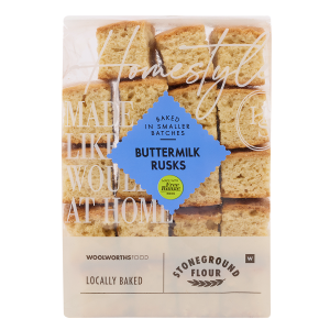 Woolworths Buttermilk Rusks (450g)