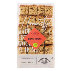 Woolworths Bran Rusks (450g)