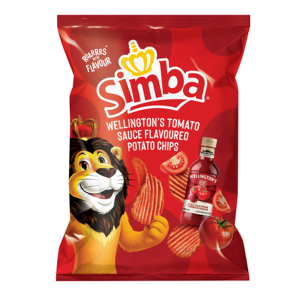 Simba Potato Chips Tomato Sauce Flavoured (70g)