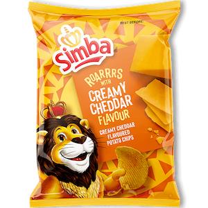 Simba Potato Chips Creamy Cheddar (120g)