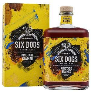 Six Dogs Pinotage Stained Gin 43% (0.75L)