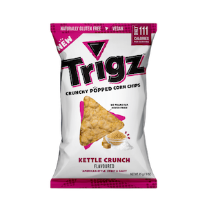 Trigz Crunchy Popped Corn Chips Kettle Crunch Flavoured (85g)