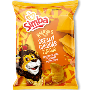 Simba Potato Chips Creamy Cheddar (120g)