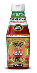 All Gold Tomato Sauce Bottle (500ml)