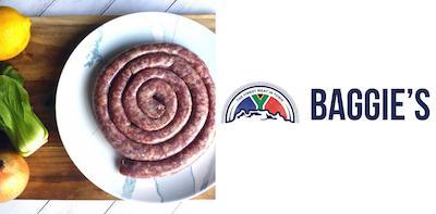 Baggie's Frozen 100% Beef Boerewors (500g)