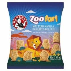 Bakers Mini Biscuits Zoofari (40g)