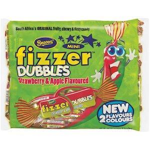 Beacon Fizzer Dubbles Strawberry & Apple 24 x 11.6g (278g) - Best Before 02 Jan 2026