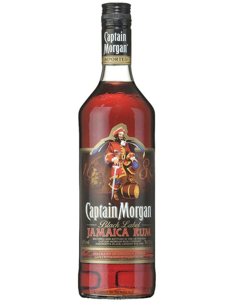 Captain Morgan Black 43% (0.75L)