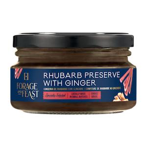 Forage and Feast Rhubarb and Ginger (200g)