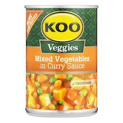 KOO Mixed Vegetables in Curry Sauce (420g)