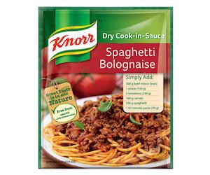 Knorr Cook in Sauce Spaghetti Bolognaise (58g) - Best Before: 03 Aug 2026