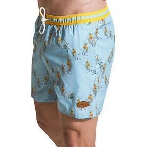 MadLove Limited Edition Pineapples Swimming Trunks For Boys 5-6 Years