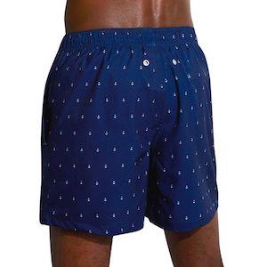 MadLove Men's Limited Edition Anchor & Ropes Swimming Trunks