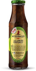 Mrs. Ball's Jalapeño Chutney (470g) - Best Before: 29 Nov 2025