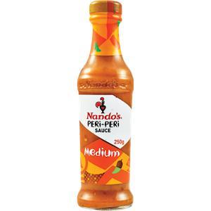 Nando's Medium Peri Peri Sauce (250ml)