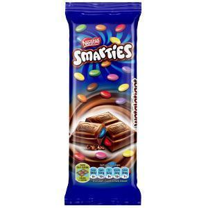Nestle Chocolate with Smarties (80g)