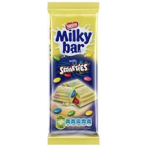 Nestle Milky Bar With Smarties (80g)