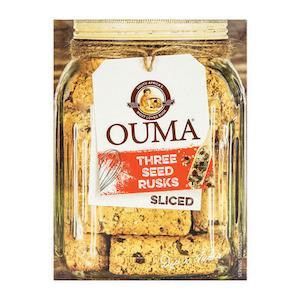 Ouma Three Seed Rusks Sliced (450g)