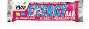 PVM Energy Bar Chocolate Strawberry (45g) - Best Before 10 Apr 2026