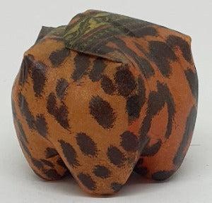 Re-cycled Snap Pot Small- Leopard Print