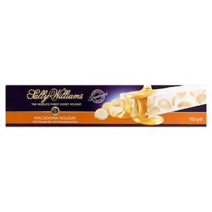 Sally Williams Roasted Macadamia Honey Nougat (110g)