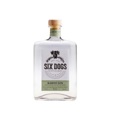 Six Dogs Karoo Gin 43% (0.75L)
