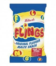Willards Flings Original Flavour (150g) - Best Before 05 Jan 2026